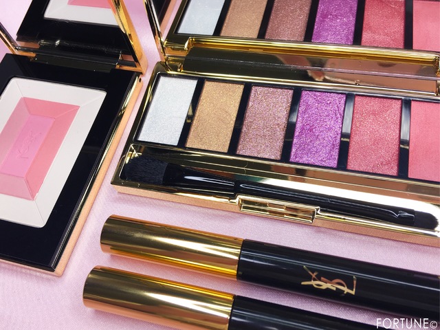 新品未使用　イブ・サンローラン　フェイスパレット　シマー　ラッシュ　限定品 試してみた】フェイスパレット シマー ラッシュ YVES SAINT LAURENT