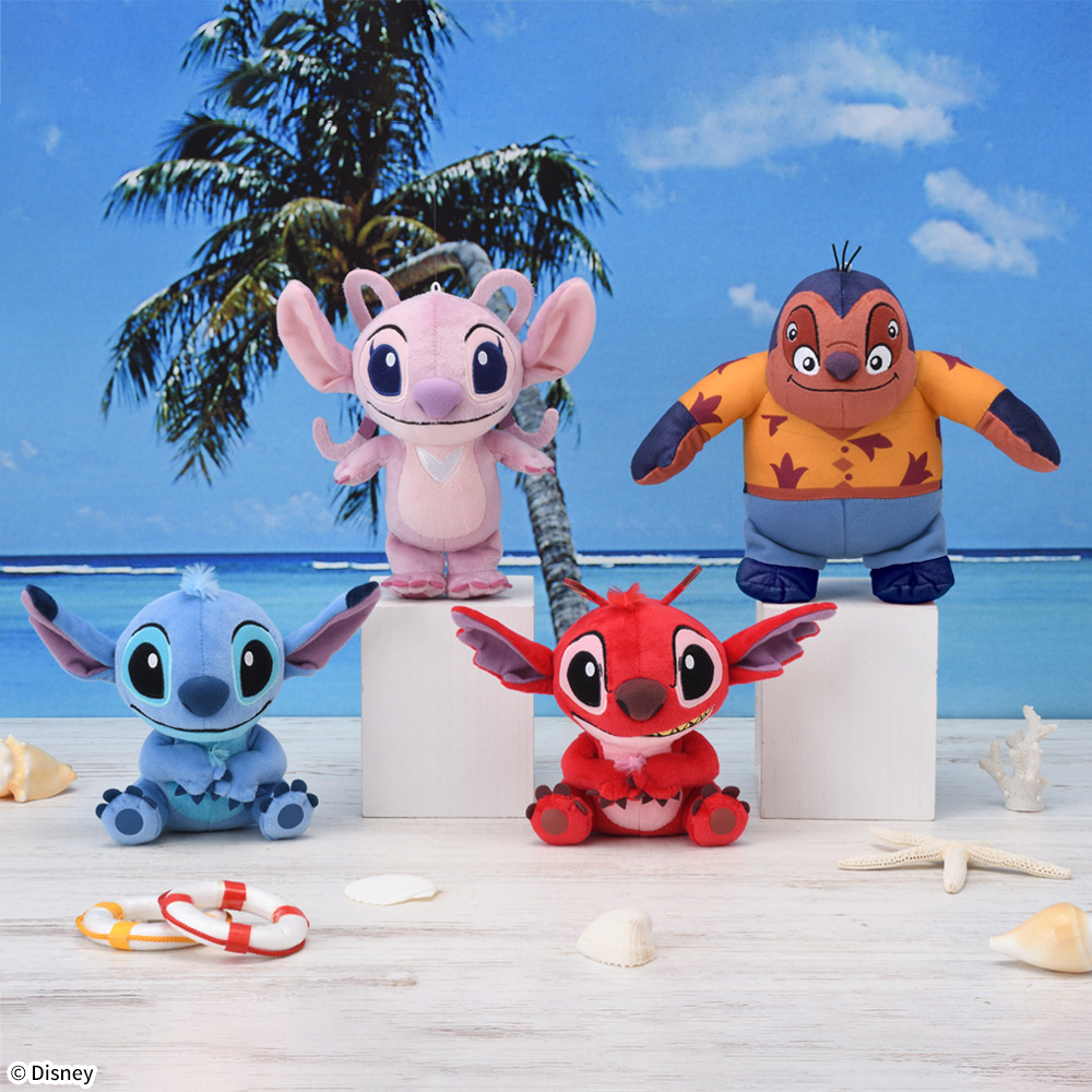 スティッチ スクランプパジャマぬいぐるみセット