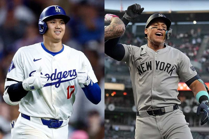 MLB】大谷翔平、ジャッジがメインの球宴ポスターが物議 両雄に並ぶもう