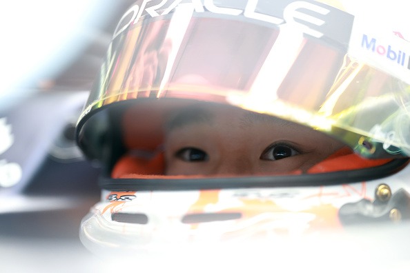 レッドブルの角田 Photo/Getty Images