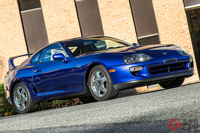 80スープラ 純正ステアリングホイール ワイスピ ポールウォーカー 希少