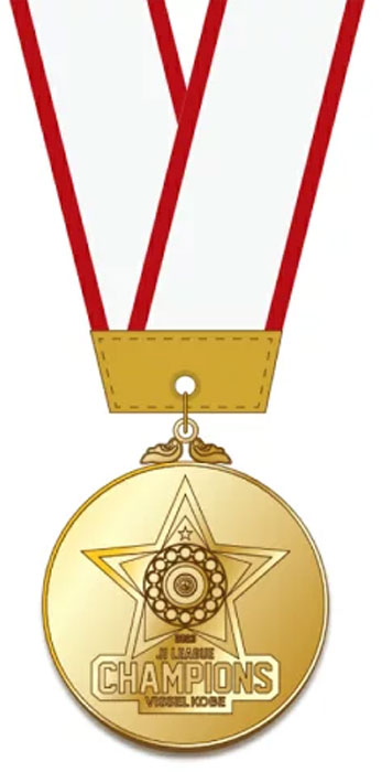 ヴィッセル神戸、悲願のJ1初制覇！「優勝記念グッズ」に選手が