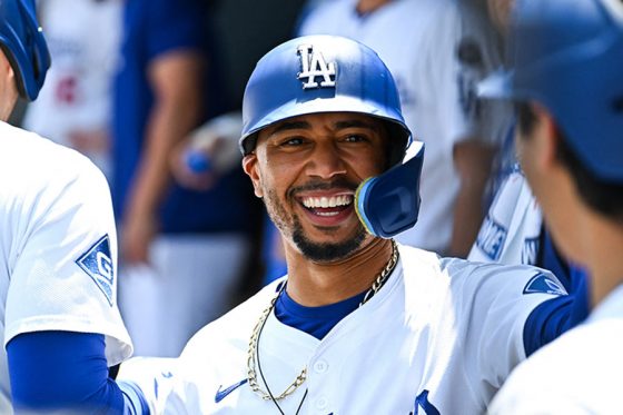 ドジャースのムーキー・ベッツ【写真：ロイター】