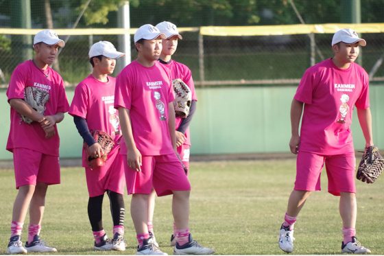 関メディベースボール学院の練習の様子【写真:喜岡桜】