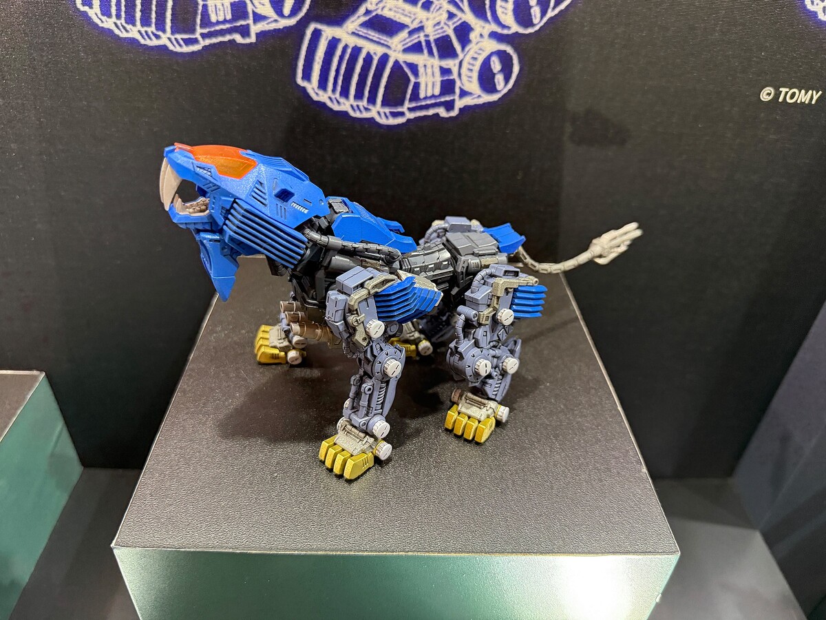 ジェノザウラー レイヴン仕様「RMZ-011」などゾイド新作がT-SPARK