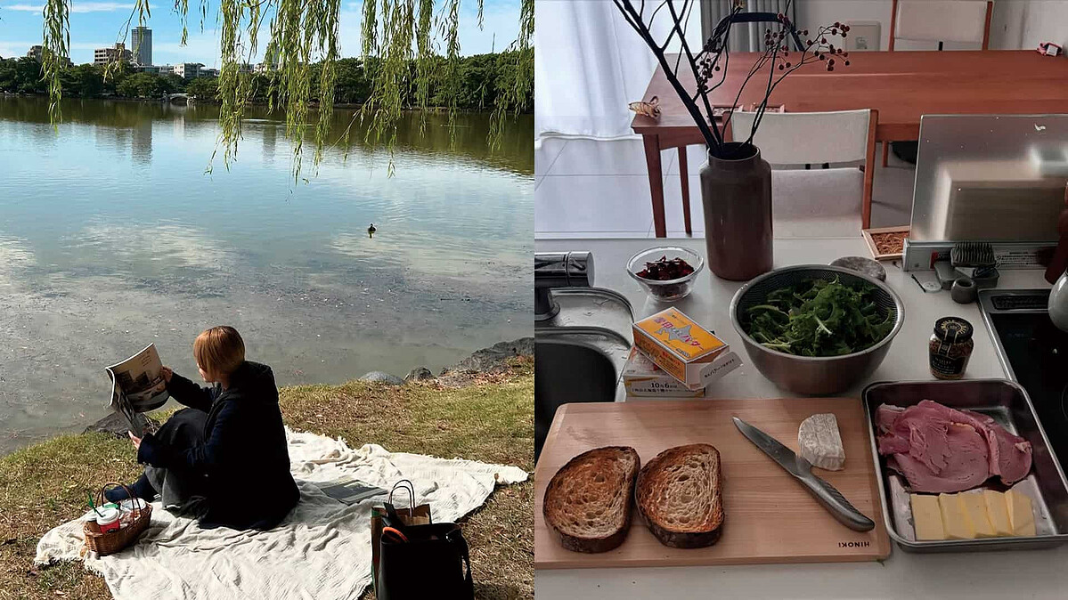 友だちと公園で過ごす休日「おしゃれ女子」が明かすリアルな休日