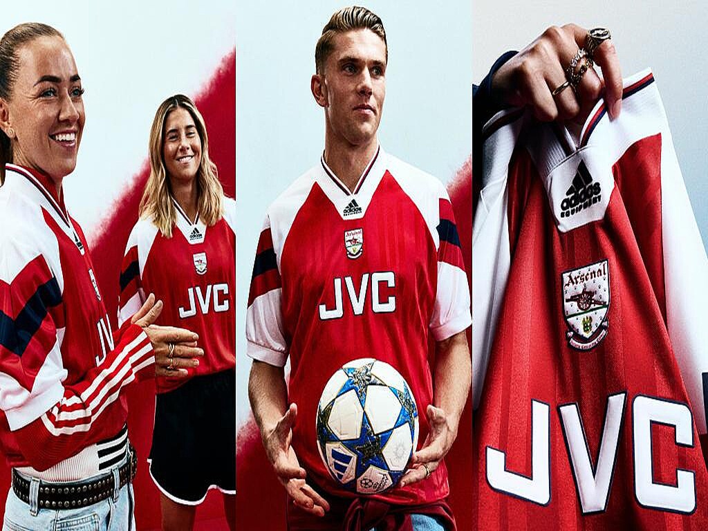 【早い者勝ち!!】アーセナル 90's ユニフォーム アーセナルに90年代の復刻ユニフォームが登場！adidasが「完コピ