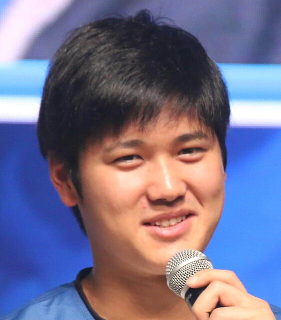 大谷翔平投手（2017年撮影）