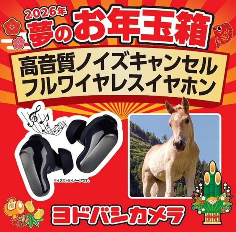 画像】ヨドバシ福袋「2026年 夢のお年玉箱」抽選受付は本日11時59分