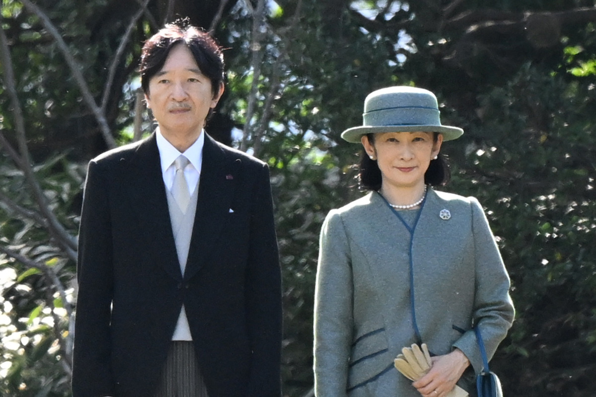 園遊会での秋篠宮ご夫妻(写真:JMPA)