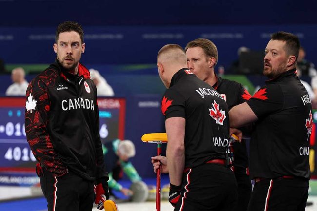 男子カーリング・カナダ代表【写真：ロイター】