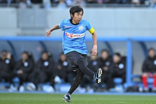 現役時代は川崎一筋で活躍した中村氏。写真：金子拓弥（サッカーダイジェスト写真部）