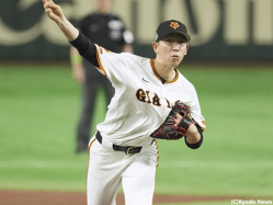  巨人・戸郷翔征 (C)Kyodo News 