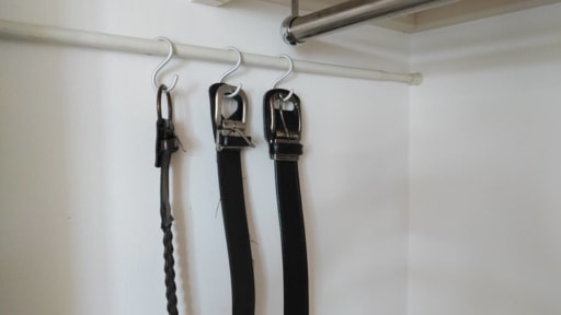 便利な ネクタイ ベルト収納 はニトリと100均で クロゼットの省スペース化も ライブドアニュース