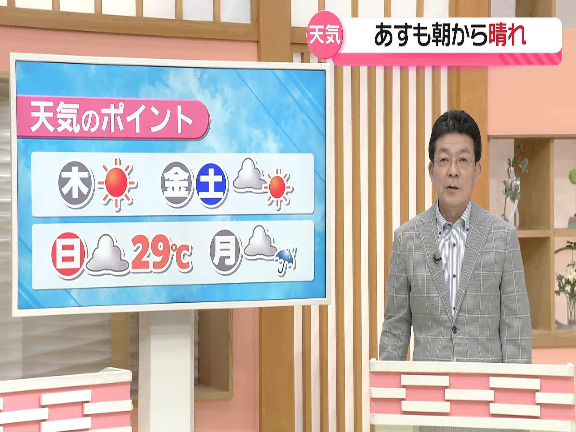 お天気どうなる】11日も朝から晴れ 12・13日は雲多めも日差しあり 週 