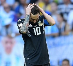 Pk失敗は辛かった メッシが試合後に悔しさを滲ませる ロシアw杯 ライブドアニュース