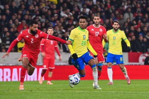 18歳エステヴァンが2戦連発も…ブラジル代表、チュニジア代表とドローで