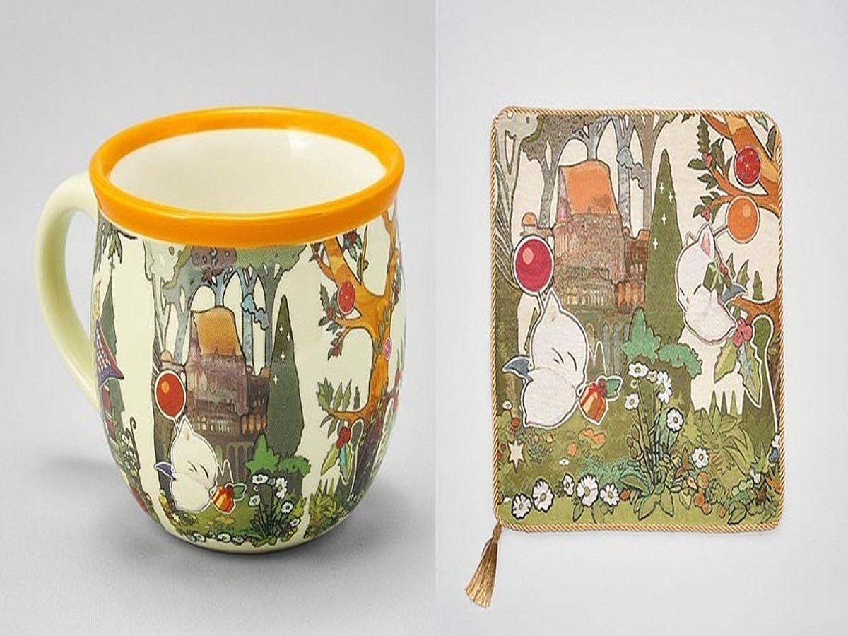 ファイナルファンタジーXIV』のモーグリがデザインされたマグカップ