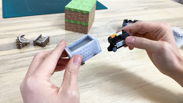 本当に動く Minecraft のトロッコをペーパークラフトで実現に成功 ライブドアニュース
