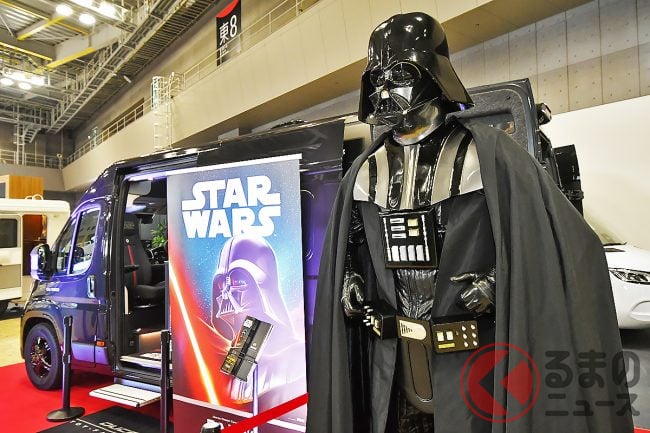 「スター・ウォーズ」公式ライセンスを受けたキャンピングカーが登場