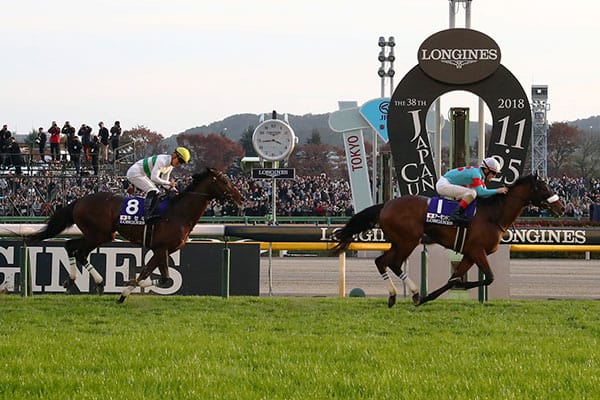 JRA 2000年ジャパンカップロゴ入り アウター JRAジャパンカップ アウター