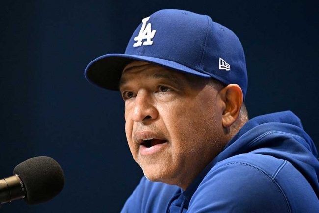 ドジャースのデーブ・ロバーツ監督【写真:ロイター】