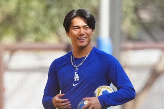 ドジャース・山本由伸【写真:荒川祐史】