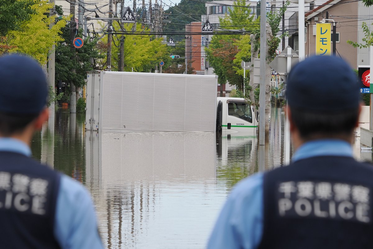 9月22日、豪雨から一夜明けた千葉県の様子（撮影：梅基展央） 