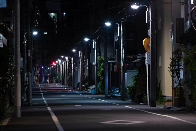 暗い道の方が車の盗難や車上荒らしが少ない?夜間照明と犯罪率の関係