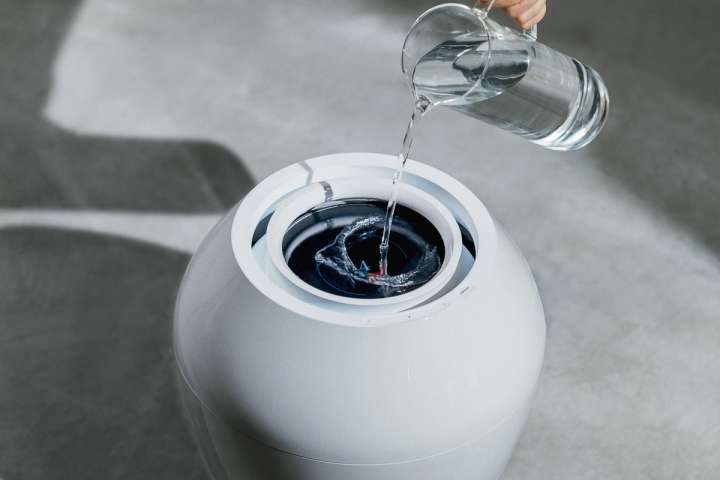 出したままの加湿器だからこそ美しさにもこだわりたい。もちろん機能にもね