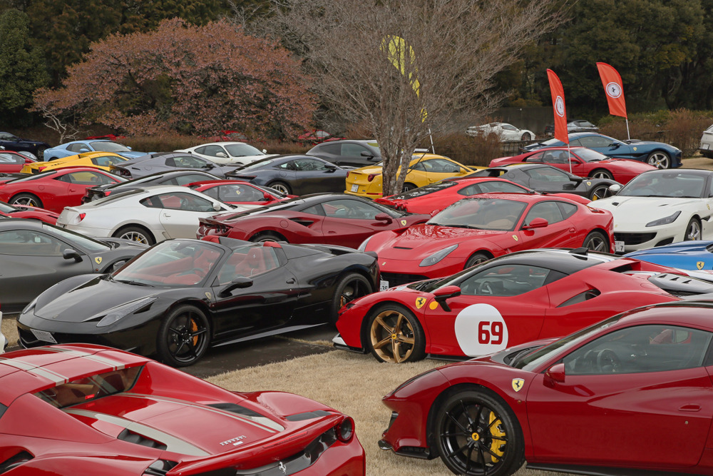140台のフェラーリが御殿場に集合 デイトナSP3も登場 FOCJ 140台のフェラーリが御殿場に集合 デイトナSP3も登場 FOCJ