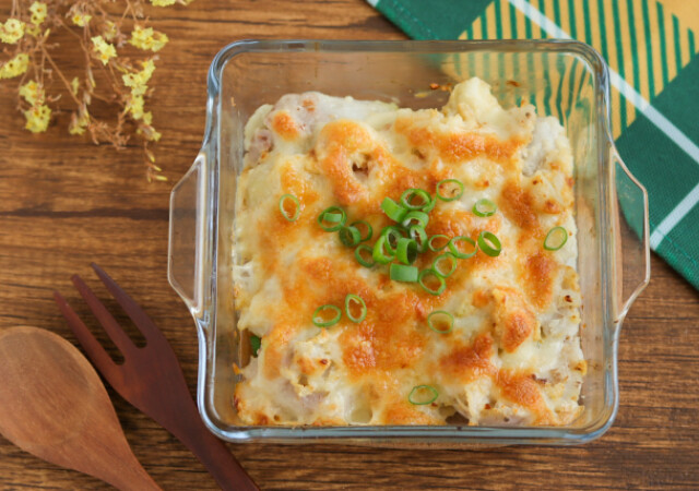  「ハマる美味しさ！」「火を使わなくていいの嬉しい」里芋の味噌マヨチーズ焼きのレシピ 