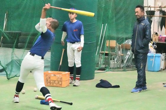 練習するAll Toyama baseball academyナイン【写真：橋本健吾】