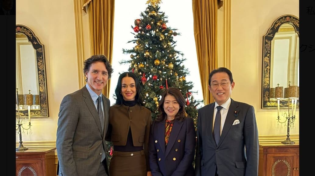 岸田元首相夫妻が「ダブルデート」カナダのトルドー前首相らと