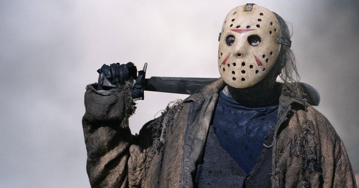 Photo by Superhero92 https://commons.wikimedia.org/wiki/File:JASON_VOORHEES_-_FREDDY_VS_JASON.jpeg