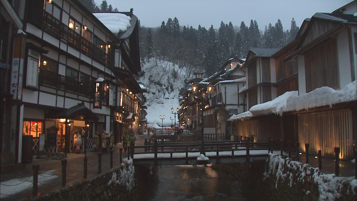 尾花沢市・銀山温泉