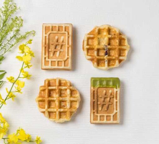 ハッシュルから春の限定ワッフル