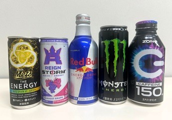 エナジードリンクの多様化進む、自販機専用・ゼロ/機能性・コラボ・“携帯性”で各社展開