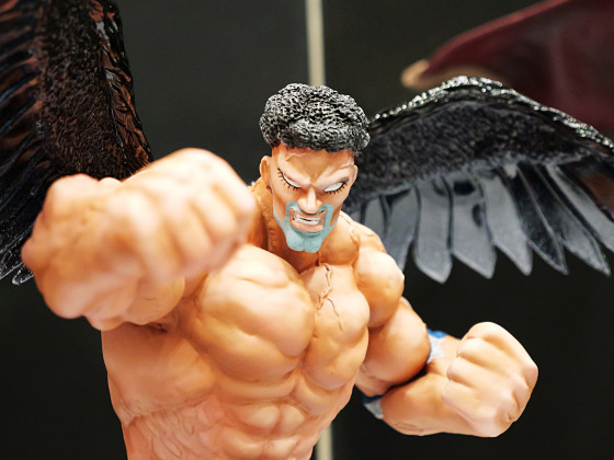 ワンパンマンより「布の表現と表情が秀逸な戦慄のタツマキ」＆「筋肉が