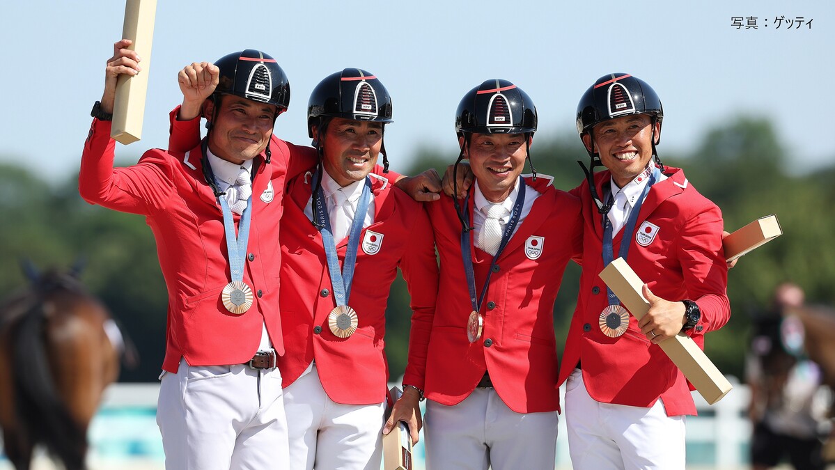 馬術が“92年ぶり”メダル獲得の快挙!「初老ジャパン」の故郷を取材「馬に恵まれない」苦労時代も…同級生からの祝福に「疲れたぜ
