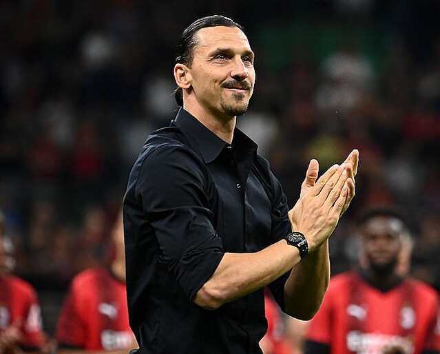 電撃的に引退を発表したイブラヒモビッチ。(C)Getty Images