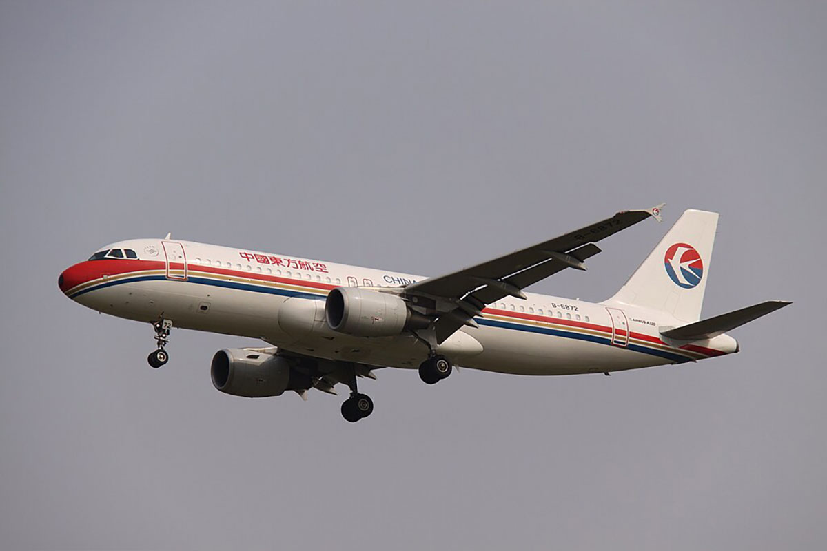 あるはずのものが色々と無いフライトだった…写真は中国東方航空の機体（Aeroprints.com／Wikimedia Commons）