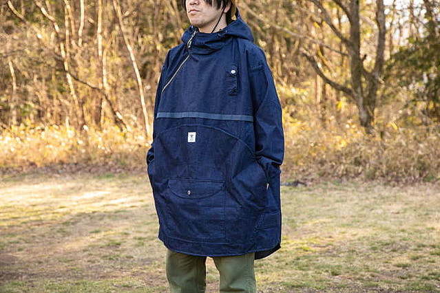 【新品未使用】grn HIASOBI CAMPER PONCHO 焚き火ポンチョ