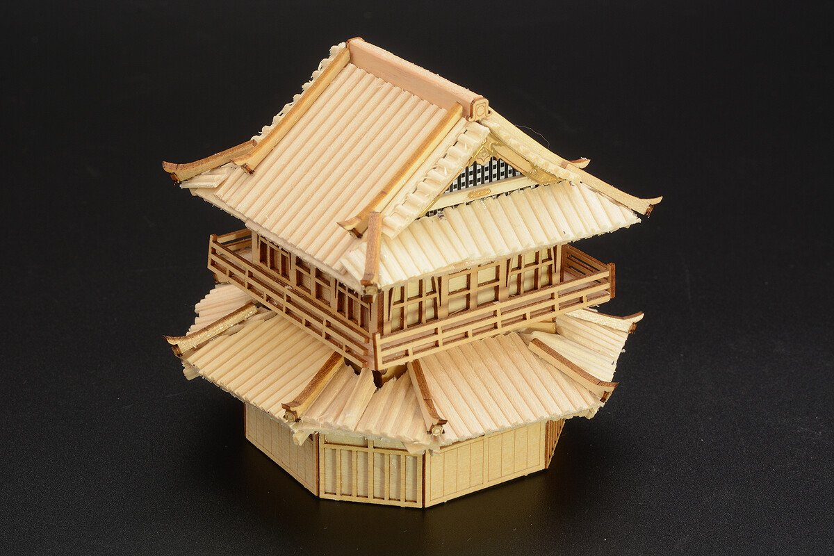 画像】信長の野望と豪華さ再現 350mm木製安土城キットの衝撃 41