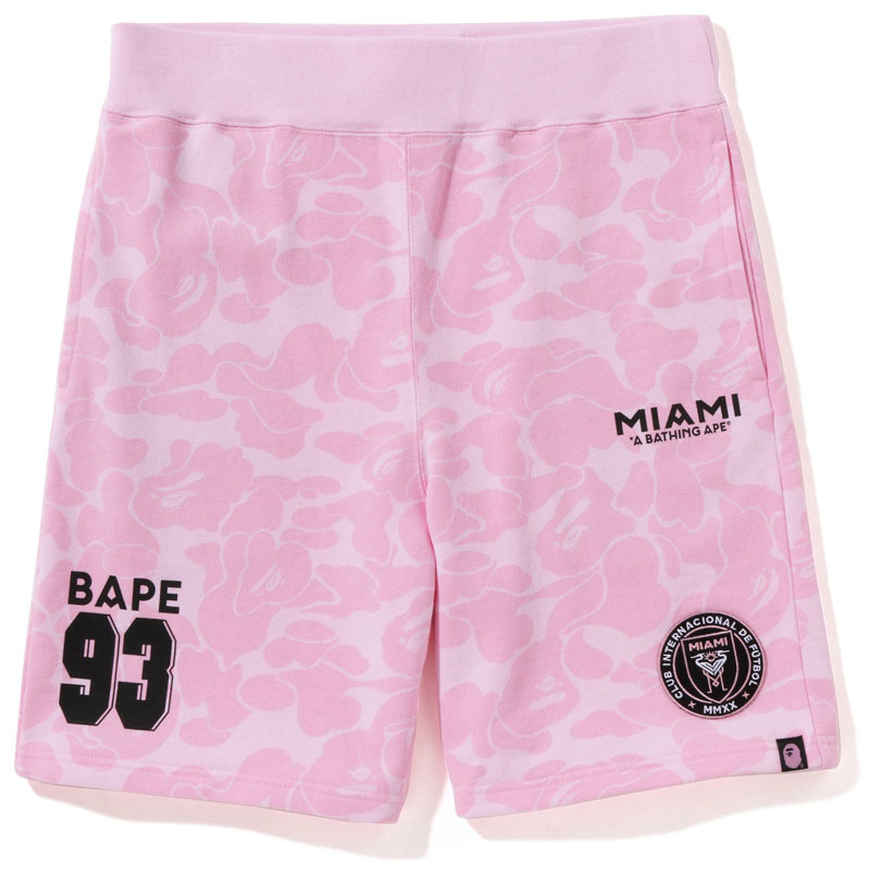 BAPE×inter MIAMI連名マイアミ国際多色迷彩半ズボン五分ズボン s BAPE×inter MIAMI連名マイアミ国際多色迷彩半ズボン五分ズボン