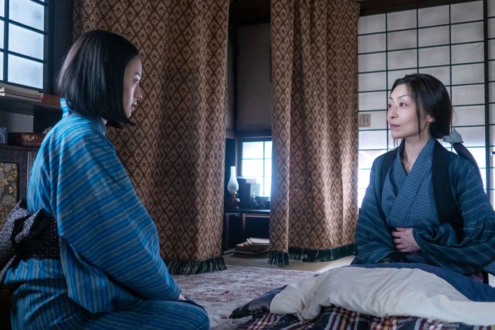 上坂樹里、内田慈「風、薫る」第81話(C)NHK