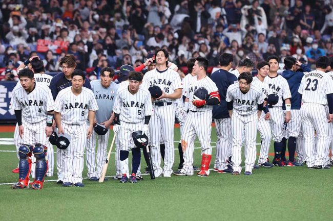 WBC連覇を目指す侍ジャパン【写真：加治屋友輝】