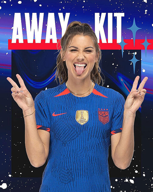 王者”アメリカ女子代表、W杯新ユニフォーム発表！「革新的アート技法