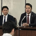 伊東純也の代理人を務める加藤博太郎弁護士（右）