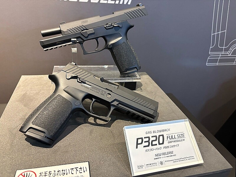 東京マルイ、新作ガスブロ「P320 FULL SIZE」公開！ 特許出願中の内部
